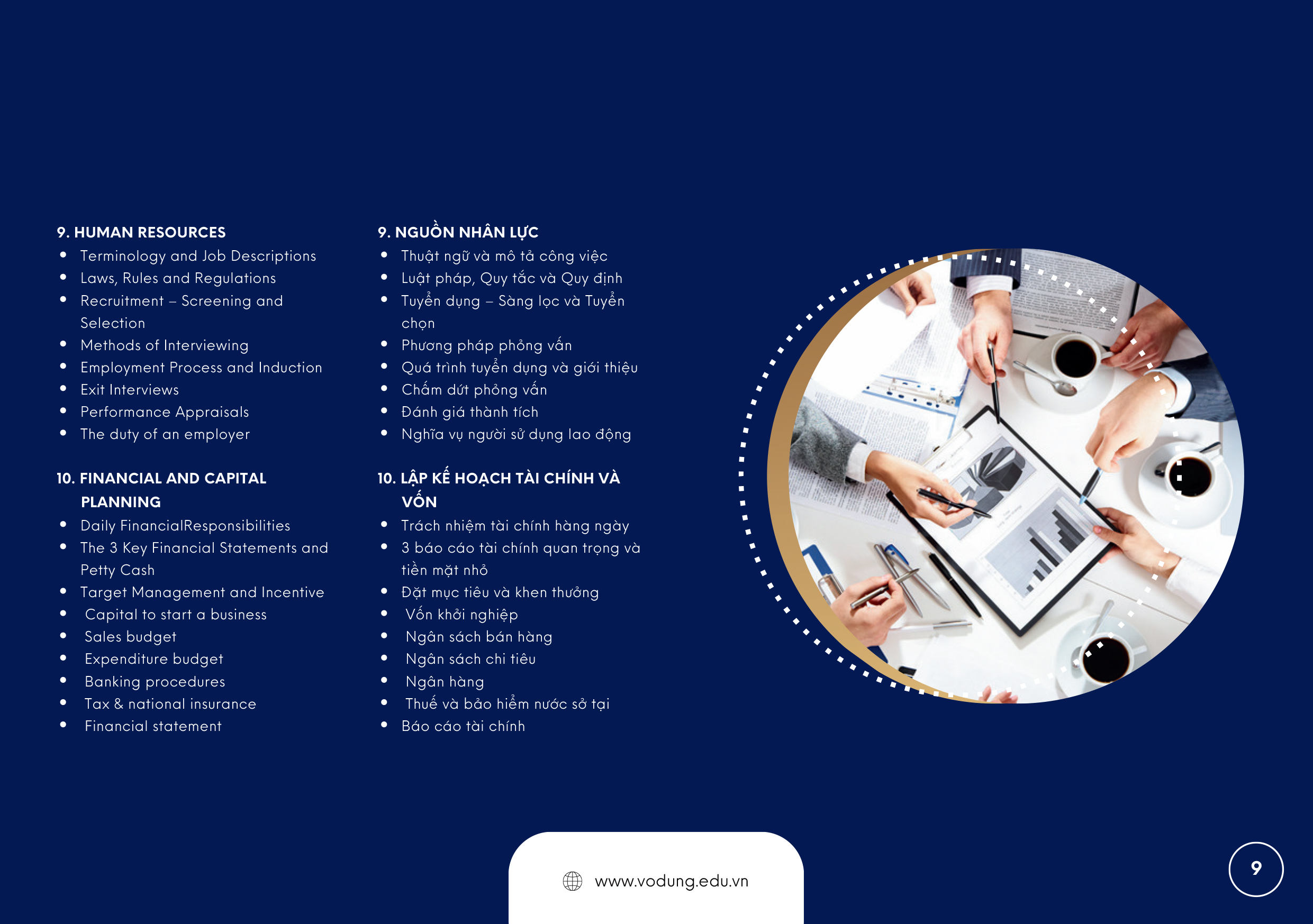 VD CoureseOverview 11